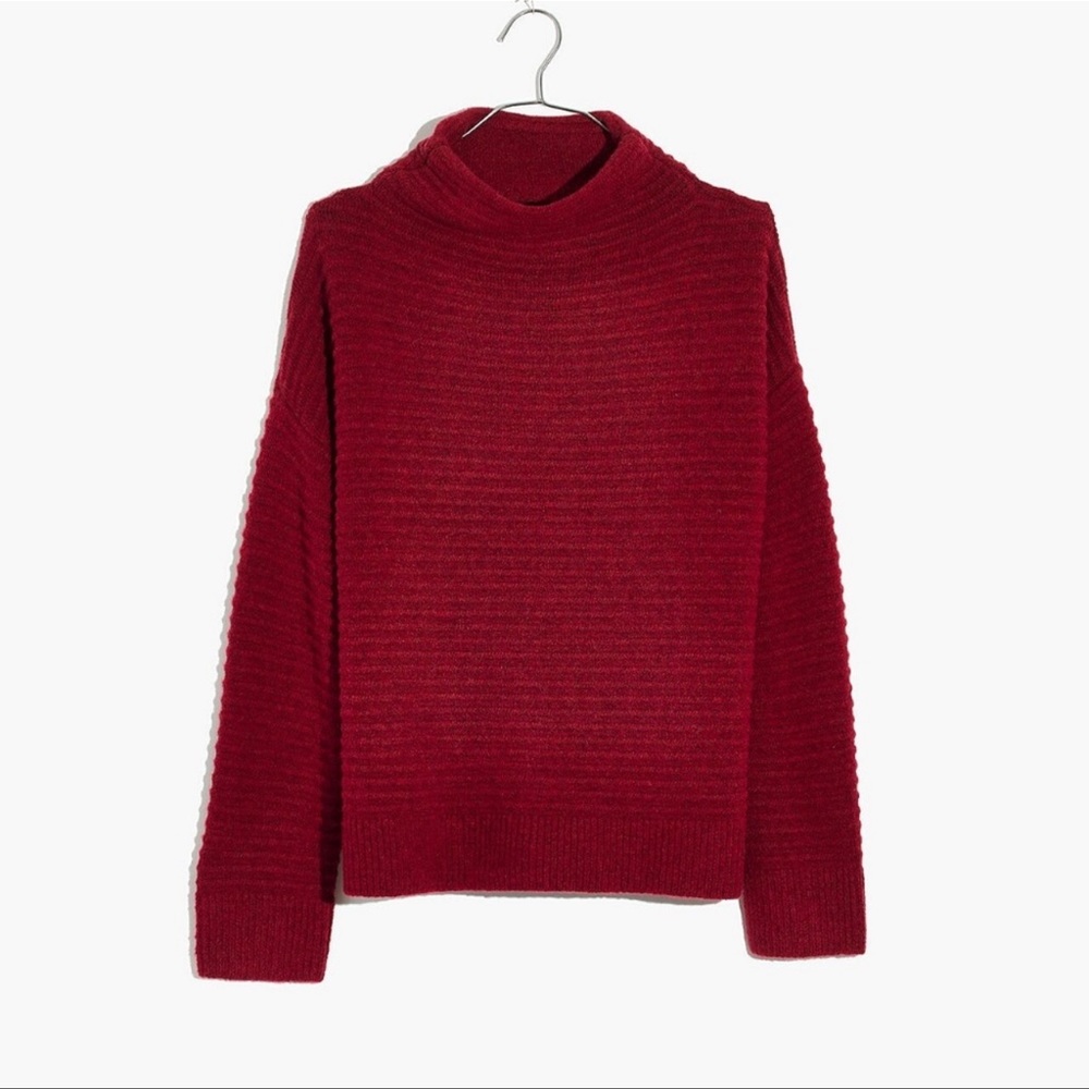 Madewell Donegal Belmont Mockneck Sweater